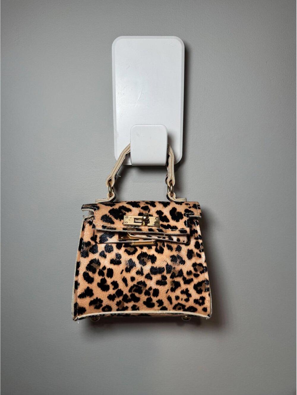 Leopard print bag